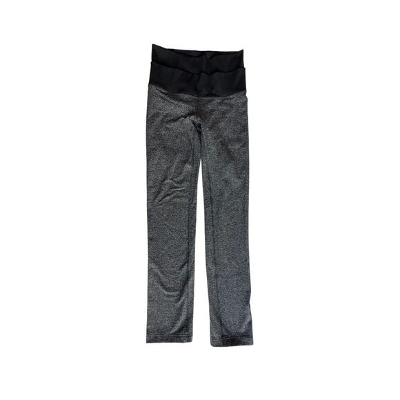 Lululemon Straight Up Double Waist Band Pants Womens Size 4 Heathered Gray - Picture 4 of 12